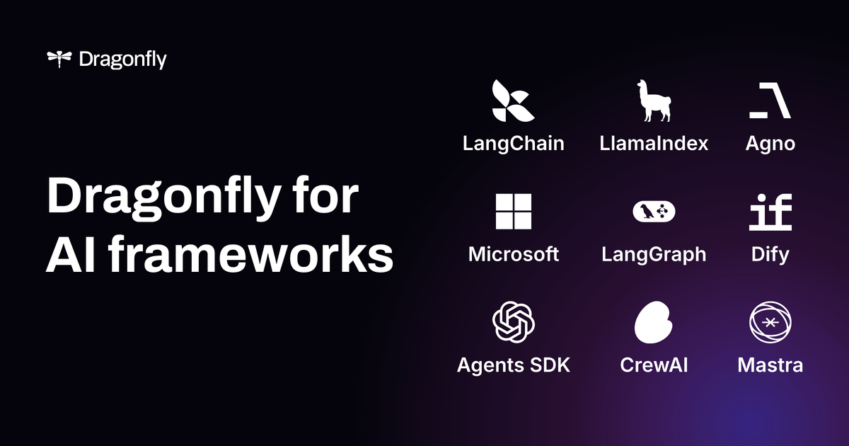 Dragonfly for AI frameworks | Cover Image