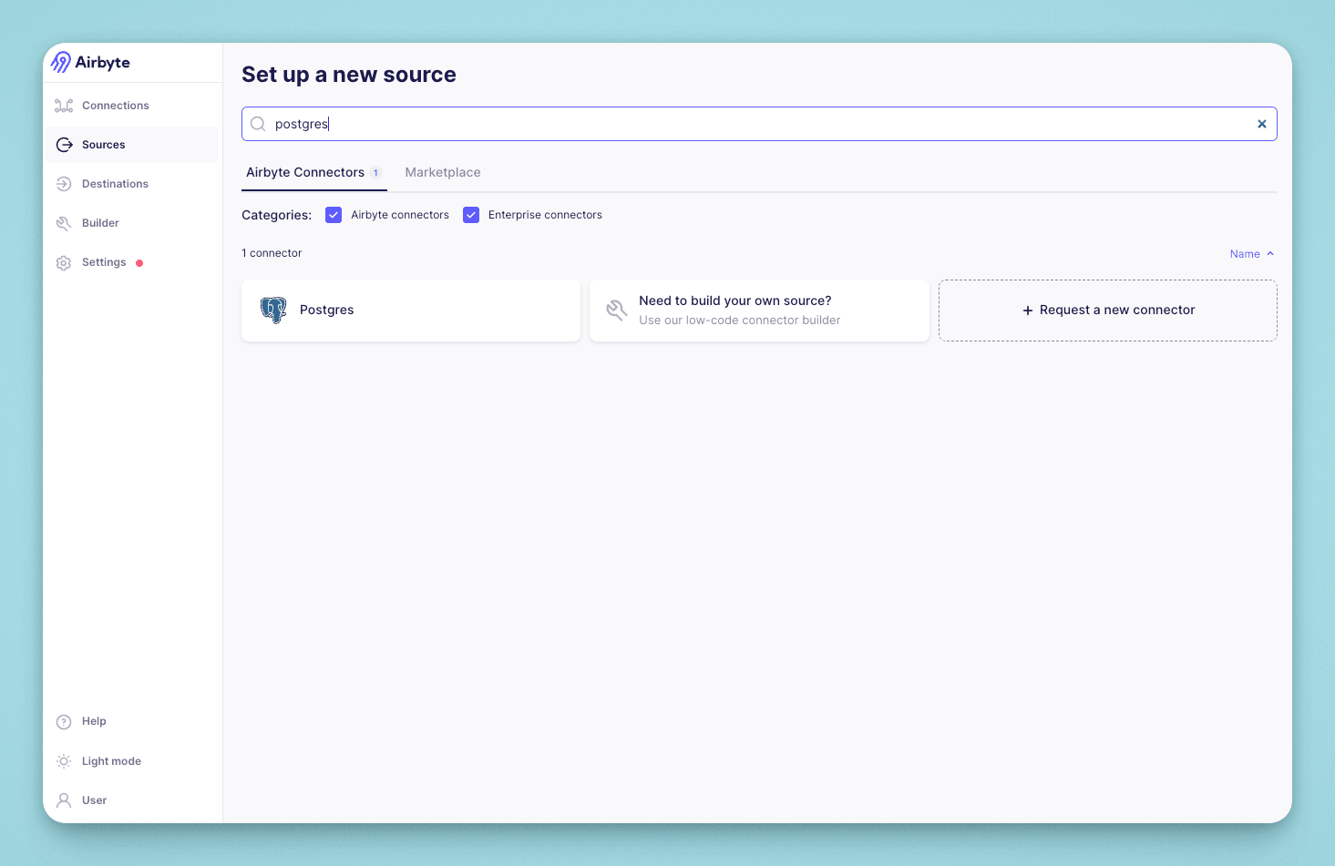 Airbyte | PostgreSQL as a Source