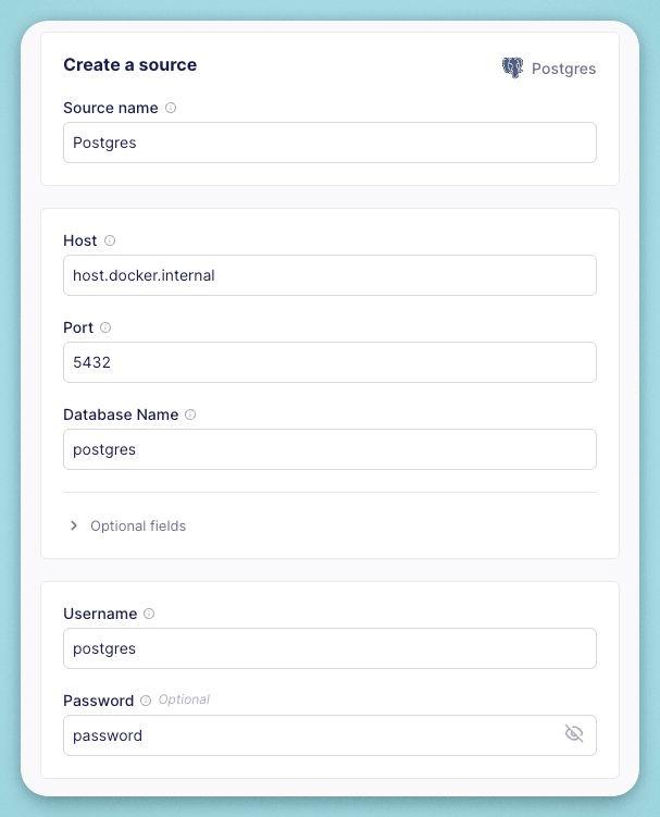 Airbyte | PostgreSQL Settings