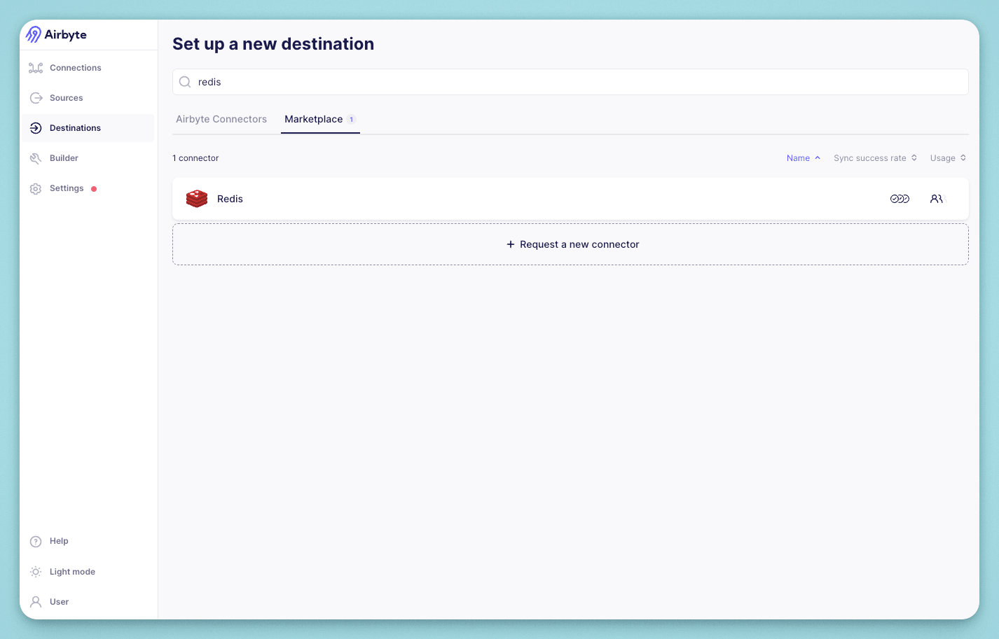 Airbyte | Dragonfly as a Destination