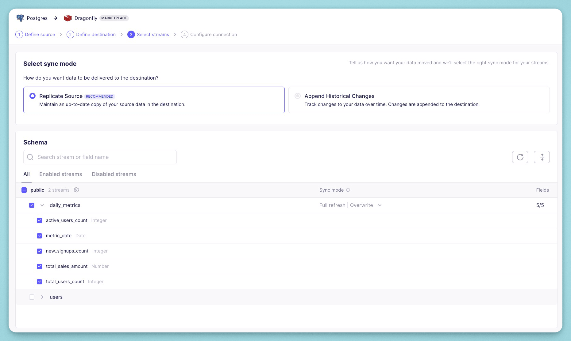 Airbyte | Connections