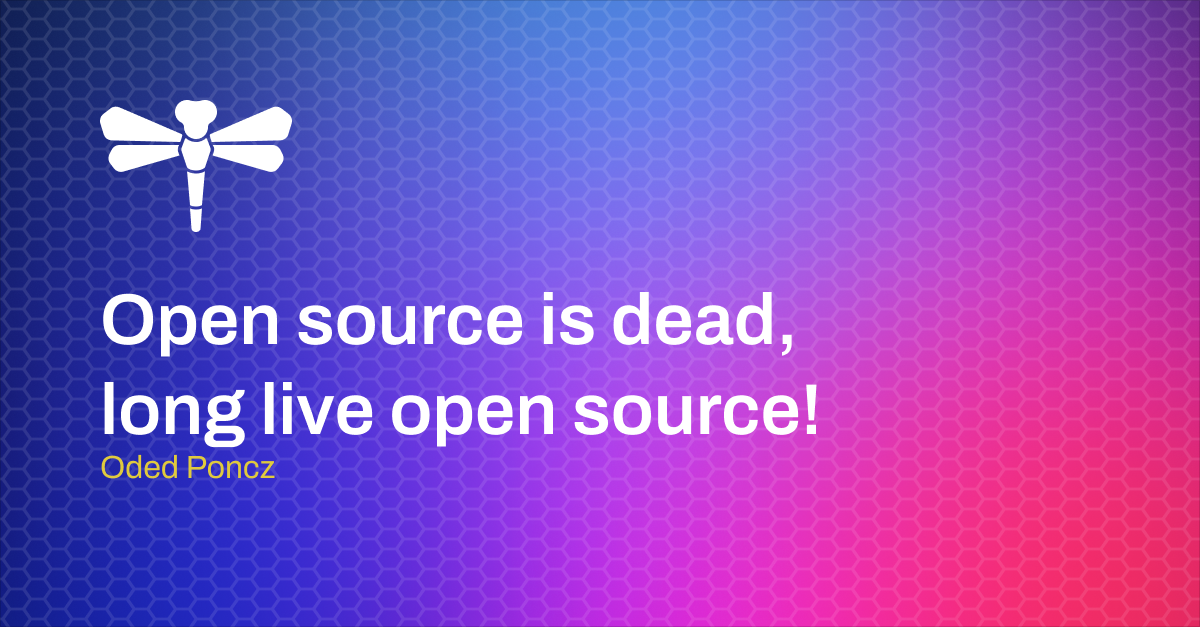 Open source is dead, long live open source!