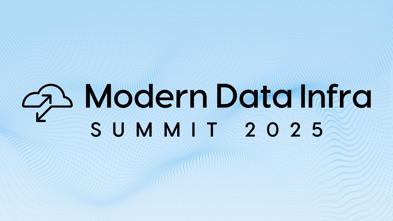 Modern Data Infrastructure Summit
