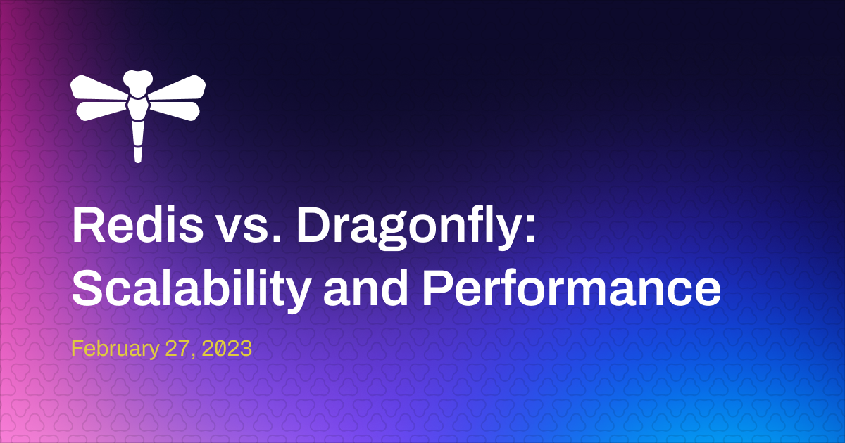 Redis vs. Dragonfly Scalability and Performance image.